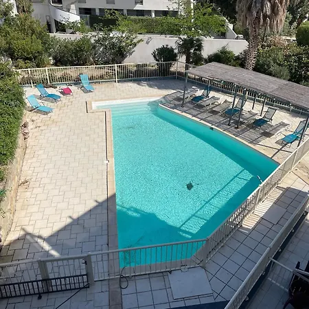 Le Rocher - Appt Pour 6 Climatise Avec Piscine