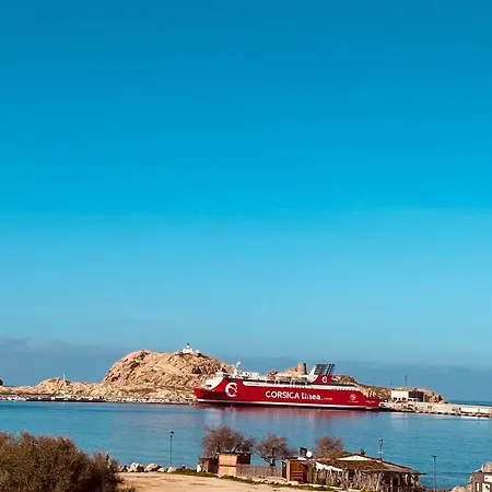 Le Rocher - Appt Pour 6 Climatise Avec Piscine LʼÎle-Rousse